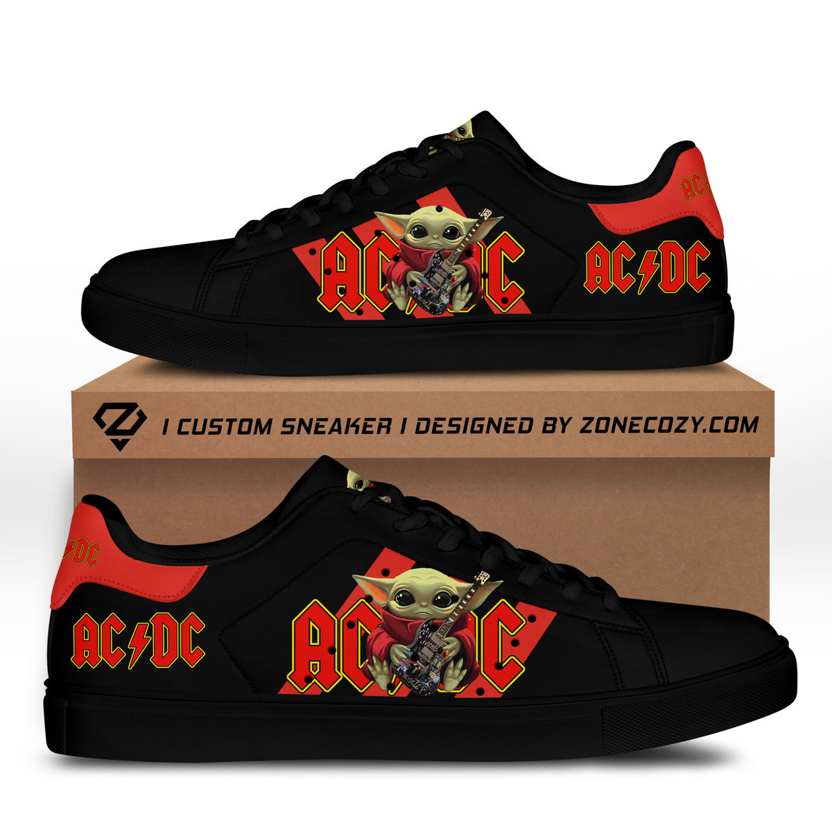 ACDC Custom Smith Schuhe The Trooper P280805