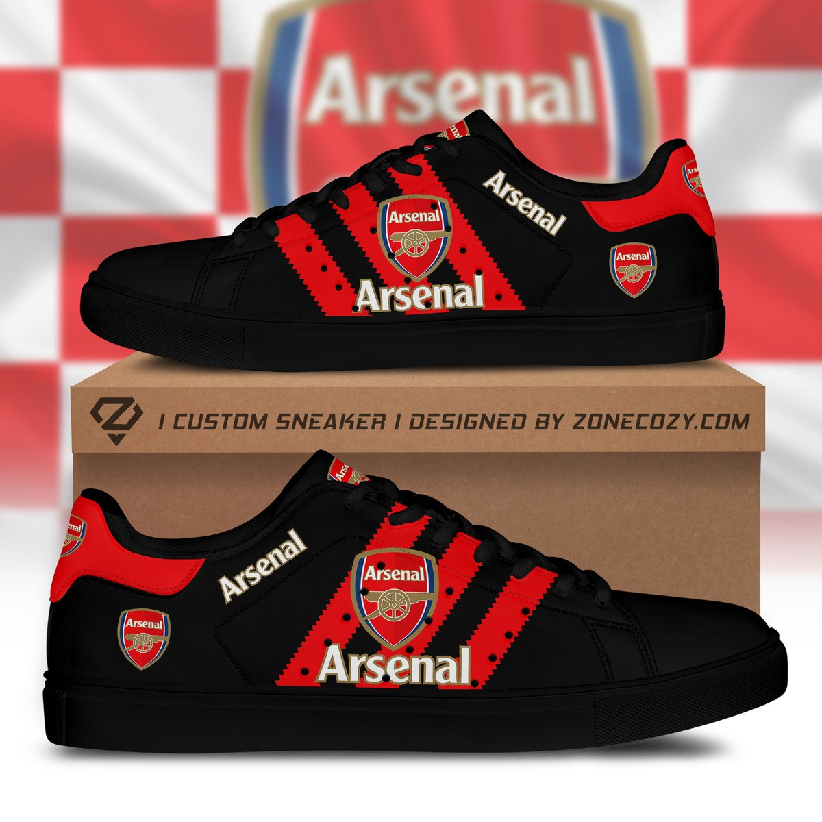 Arsenal Custom Smith Schuhe S220804