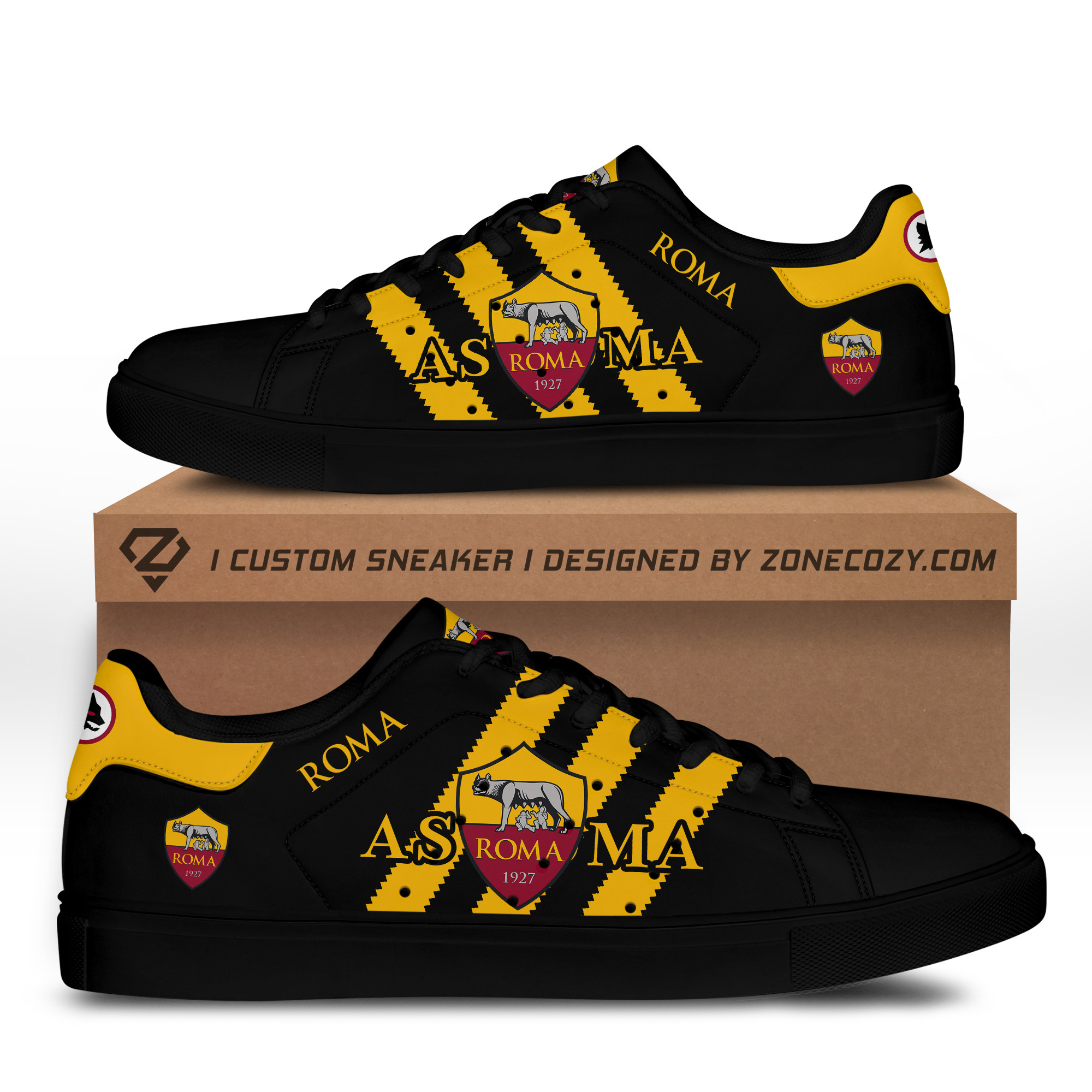 Roma Sports Association Custom Smith Schuhe Q261001 Roma Sports Association Custom Smith Schuhe Q261001