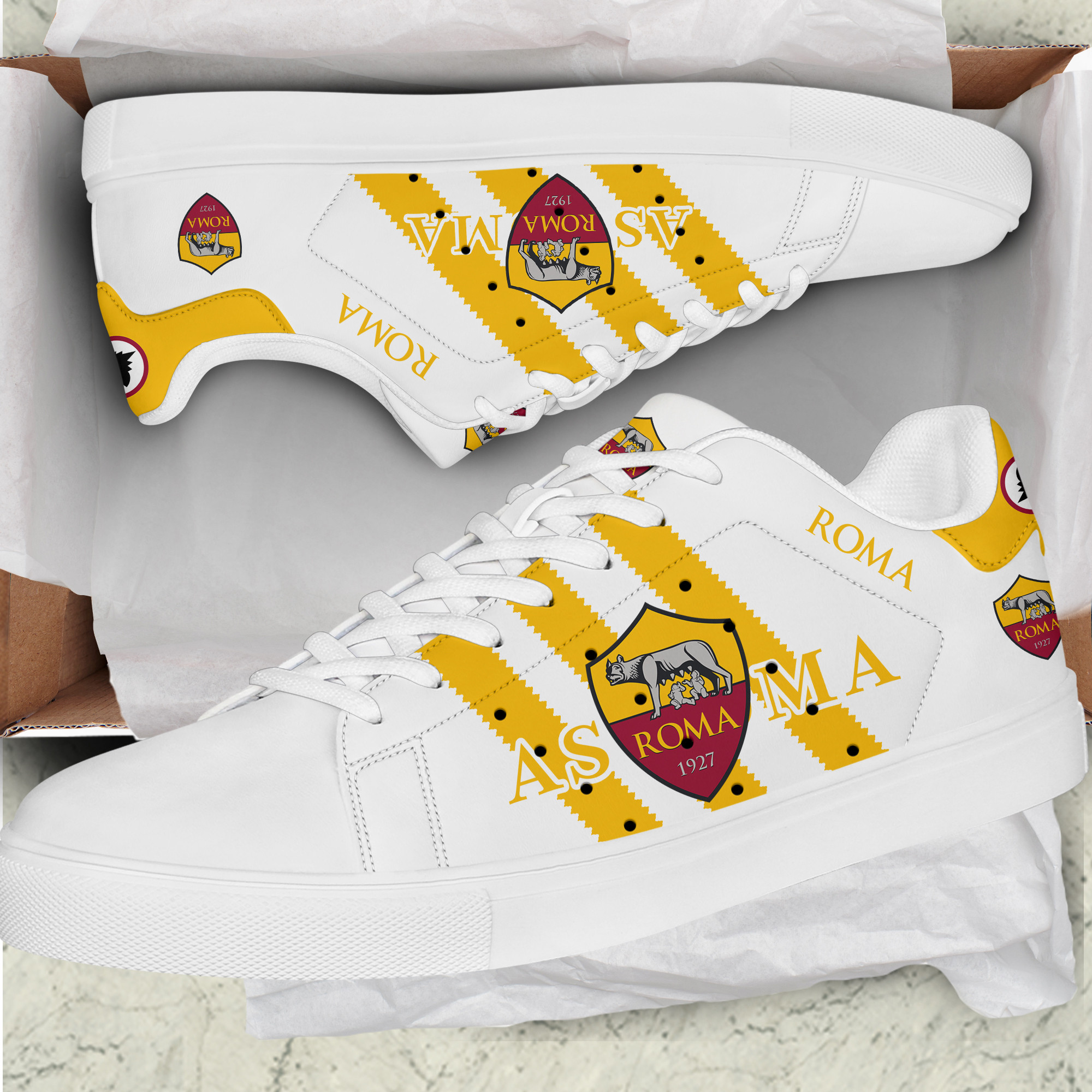 Roma Sports Association Custom Smith Schuhe Q261001 Roma Sports Association Custom Smith Schuhe Q261001