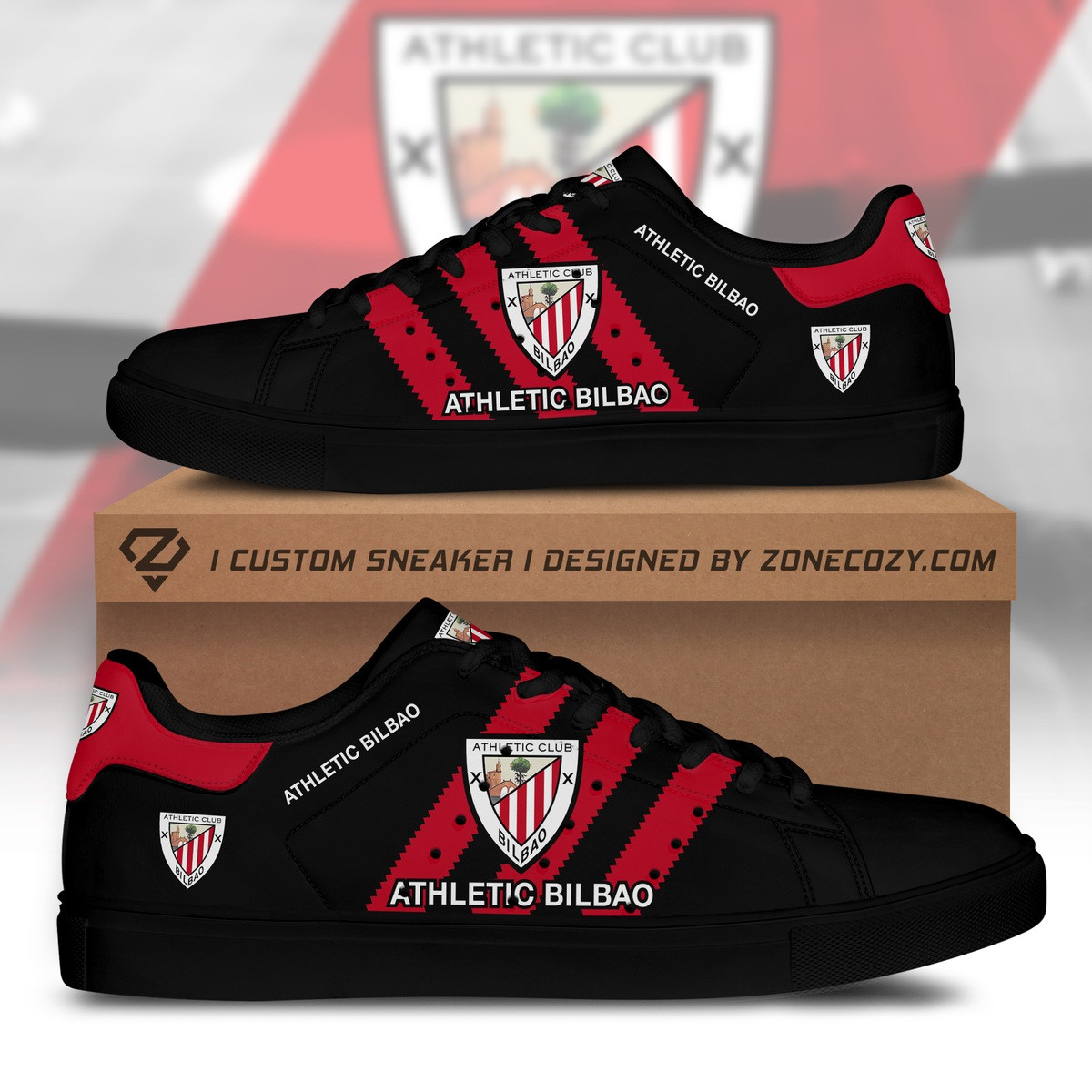 Athletic Bilbao Custom Smith Schuhe S220805