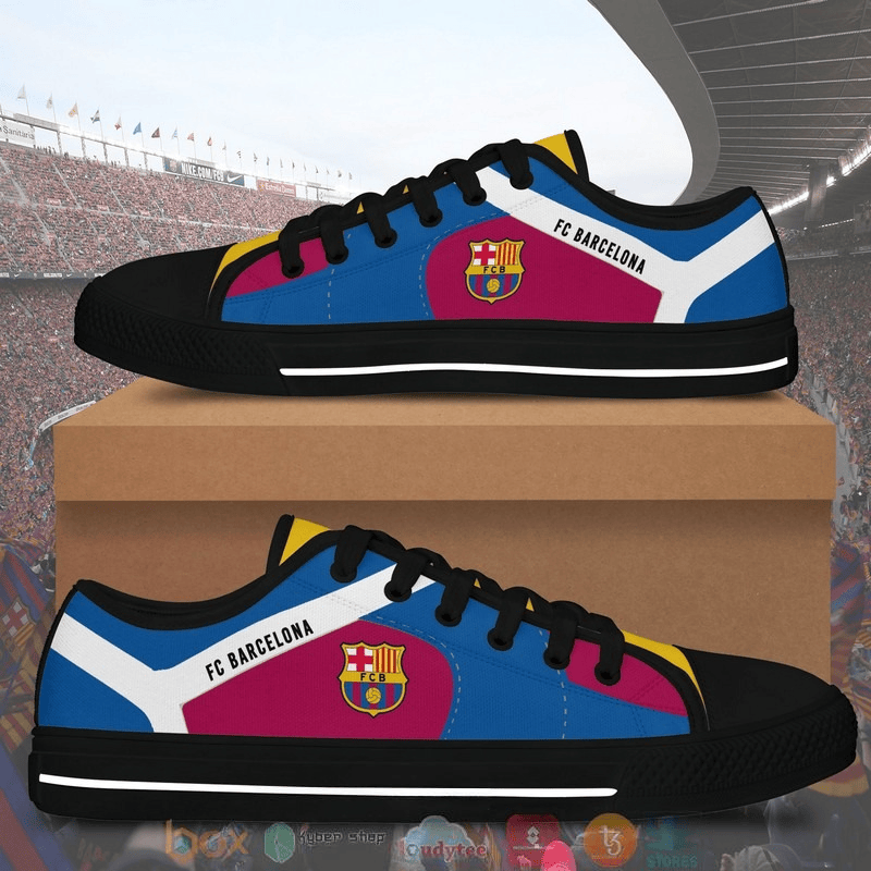 Barcelona Low Top Custom Canvas Schuhe