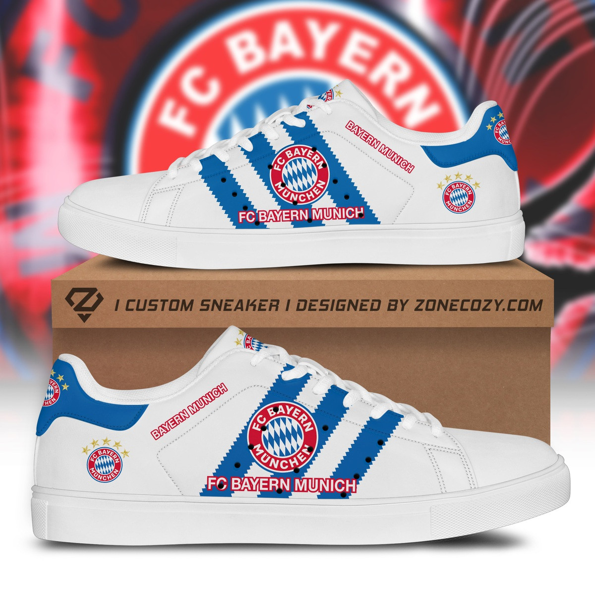 Bayern München Custom Smith Schuhe QB200801