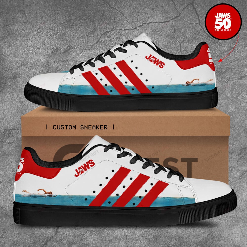 Der weiße Hai 50. Jubiläum STSM Schuhe SKS-E9B7