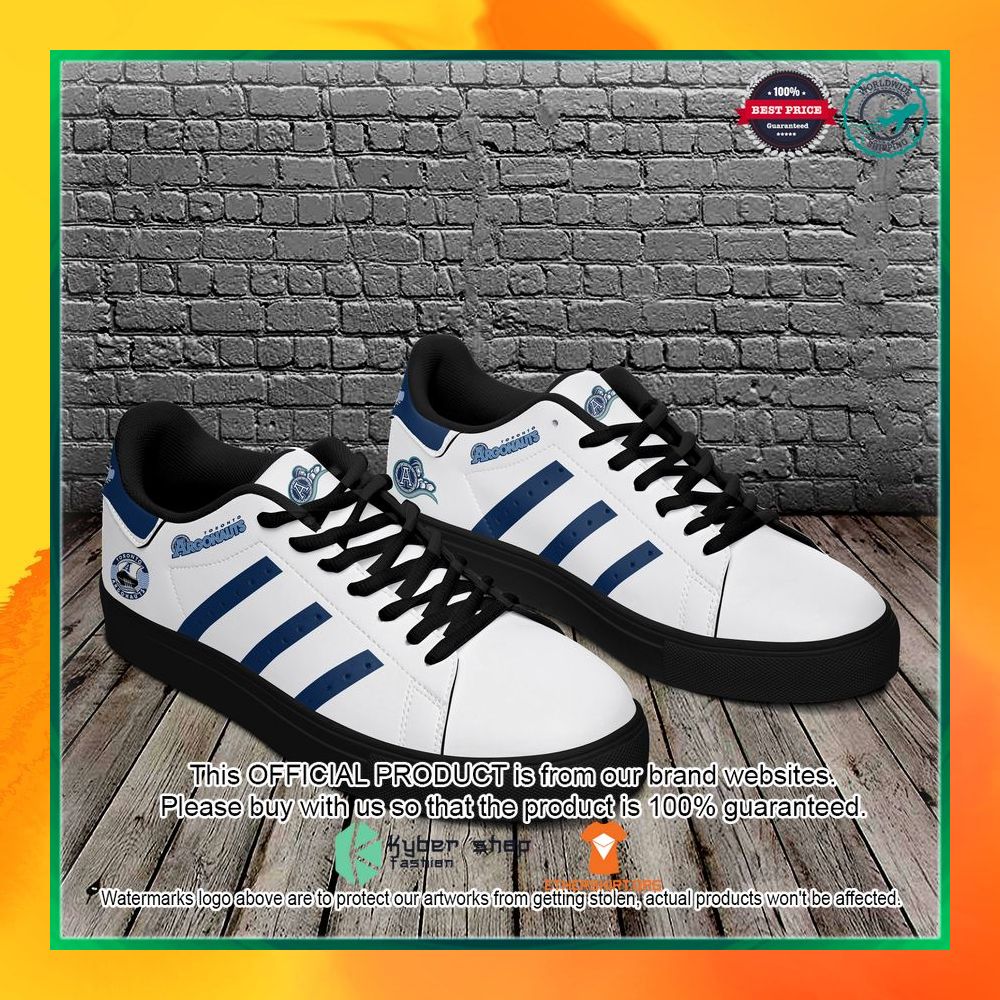 Toronto Argonauts 109 LH Grau Cup Champions Weiß STSM Low Top Schuhe Toronto Argonauts 109 LH Grau Cup Champions Weiß STSM Low Top Schuhe